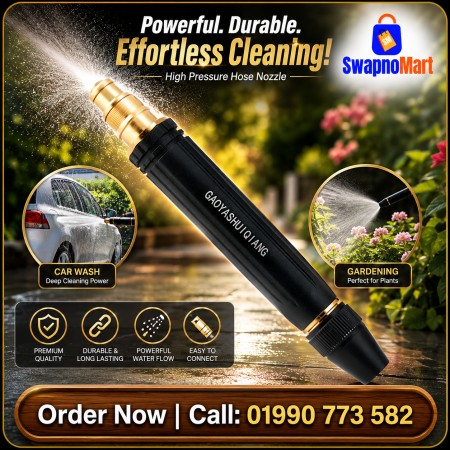 Metal High Pressure Power Washer Hose Nozzle