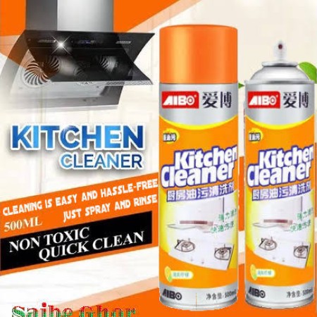 Kitchen Cleaner Foam | High Quality Kitchen Cleaner Spray 500ML Foam Cleaner -cleaner spray-Accessoris -claner-Little Loot