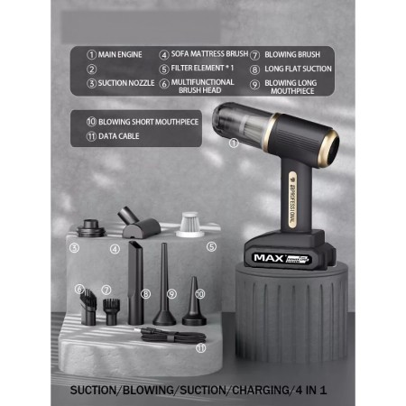 MDHL Rechargeable Vacuum Cleaner