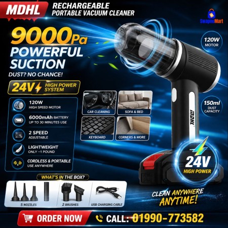 MDHL Rechargeable Vacuum Cleaner