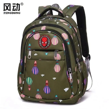 Printed Waterproof School Bag