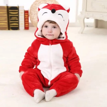 Baby Bear Premium Winter Rompers Hooded Baby Clothes ( Baby Blanket )