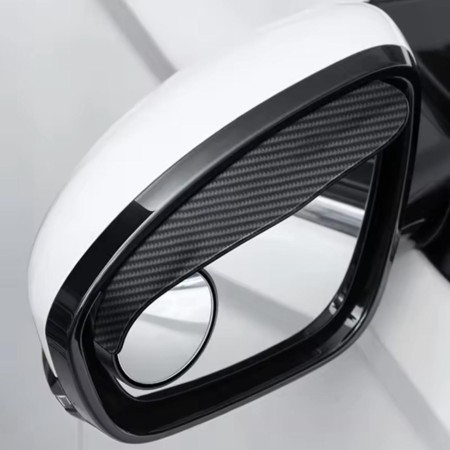 Car Mirror Rain Shed & Blind Spot Mirror (2 Pcs)